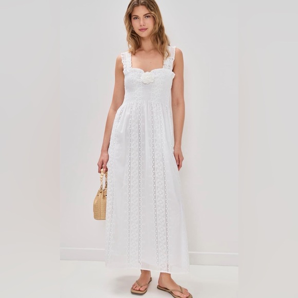 Hill House Dresses & Skirts - Hill House Rosetta Nap Dress - White Broderie *Hemmed*